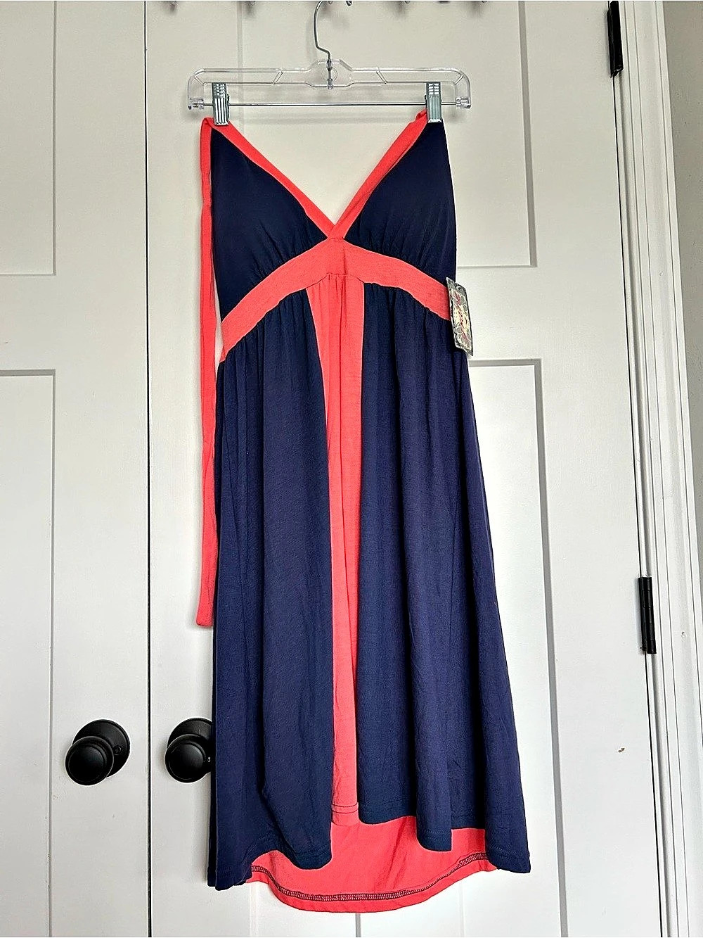 Juniors Color Block Dress NWT